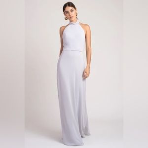 JENNY YOO BRETT + dress in cloud